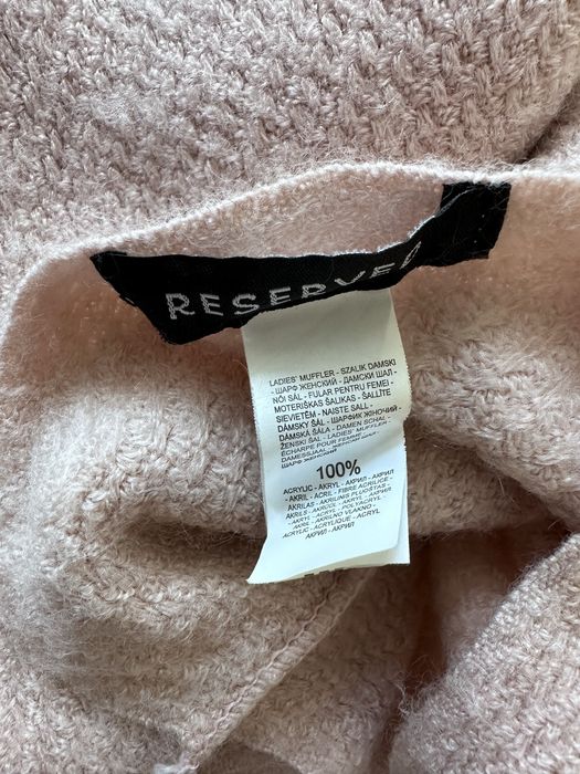 Czapka next cyrkonie komin reserwed akryl