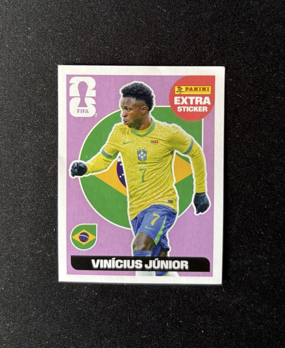Extra sticker Vinicius Jr Mundial 2026