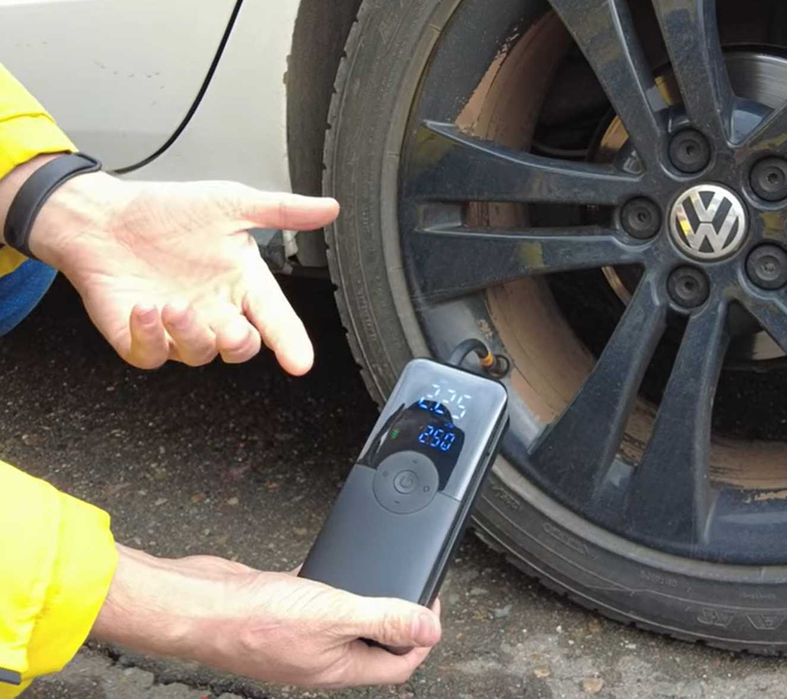 Авто насос компресор манометр автомобільний портативний новый АКЦІЯ‼️