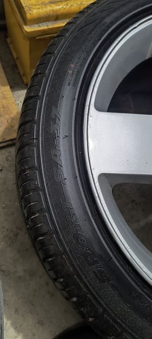 Felgi aluminiowe 5x100 8J R17 ET35 + opony 225/45R17