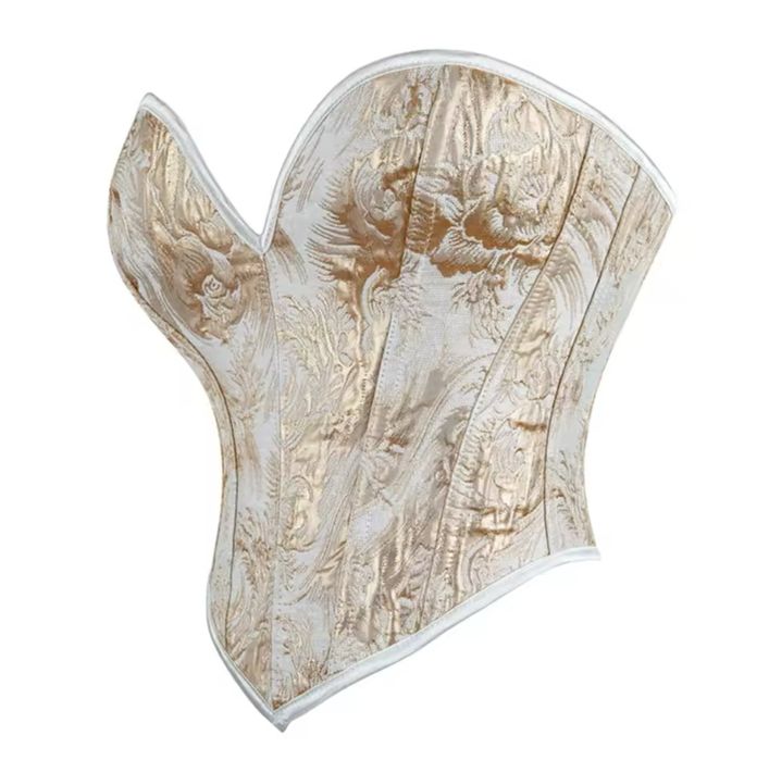 Корсет золотой в стиле диор