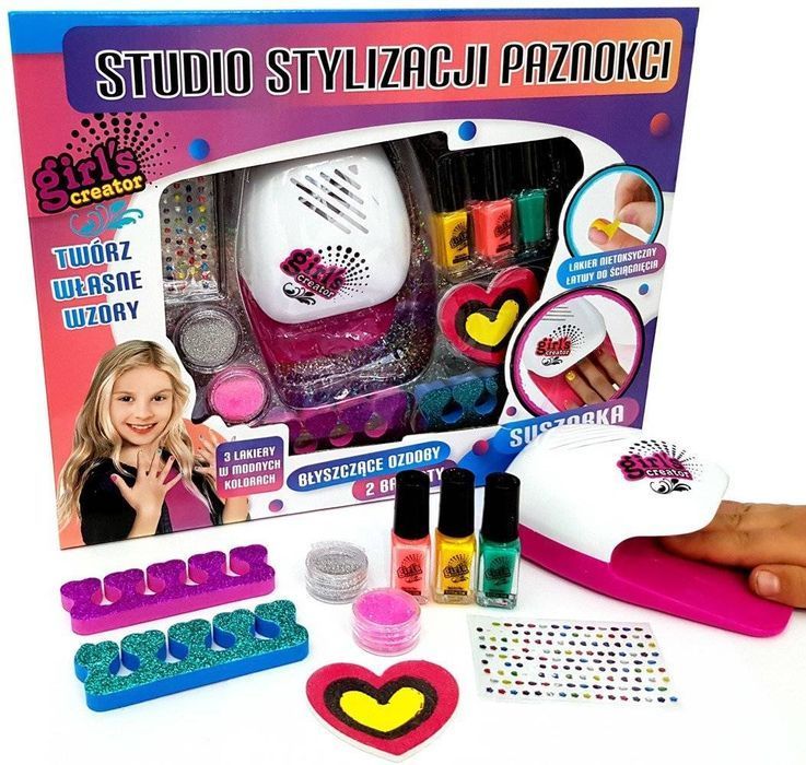Studio Zestaw Do Malowania Paznokci Suszarka