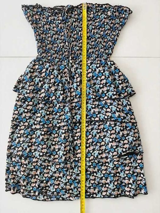 Vestido Curto Patty Moon Floral – Estilo Boho / Cai-Cai (Tam. S/M)