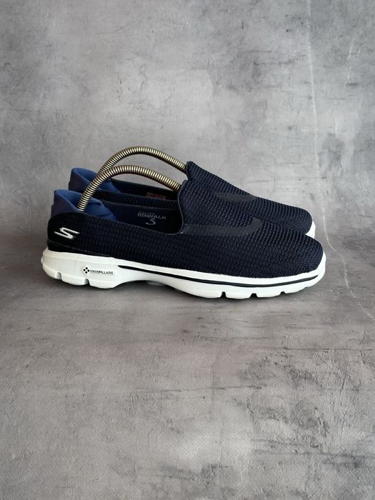 Жіночі темно-сині сліпони Skechers Go Walk 3 оригінал 40 розміо