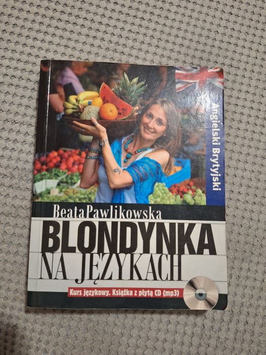 Książka ,,Blondynka na językach" Beata Pawlikowska