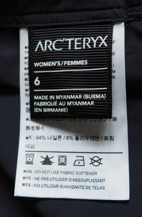 Arc'teryx_Creston capri womens pants_spodenki trekkingowe capri_rozm 6