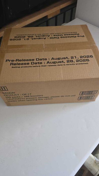 OP17 Booster Box case