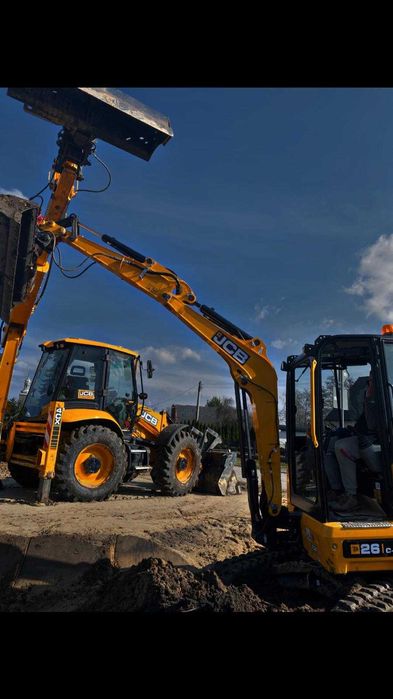 Usługa Koparko-ładowarką JCB 4CX