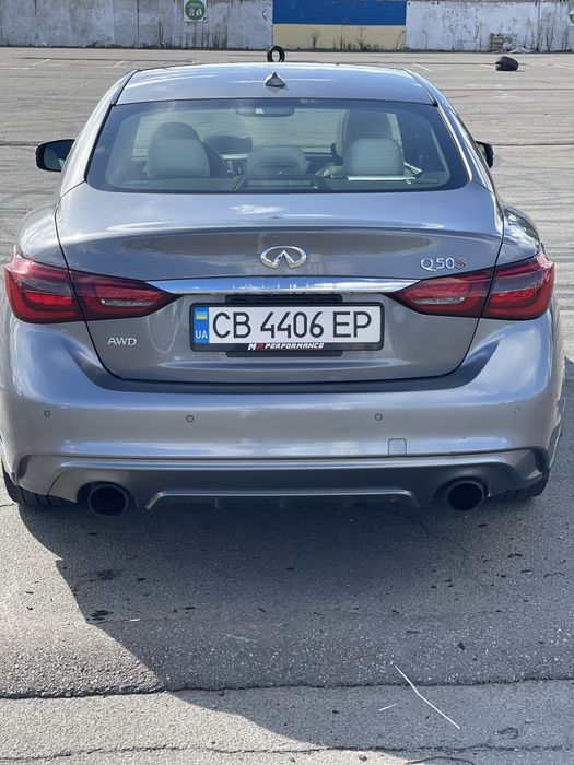 Infiniti Q50 Red sport 400