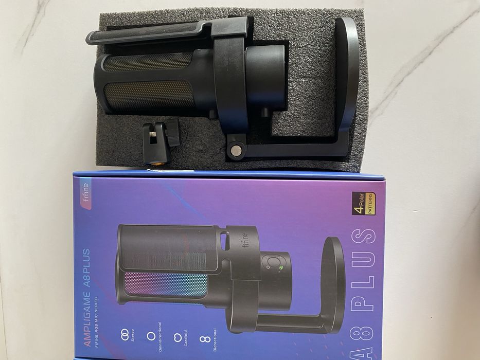 Мікрофон FIFINE AmpliGame A8 Plus RGB