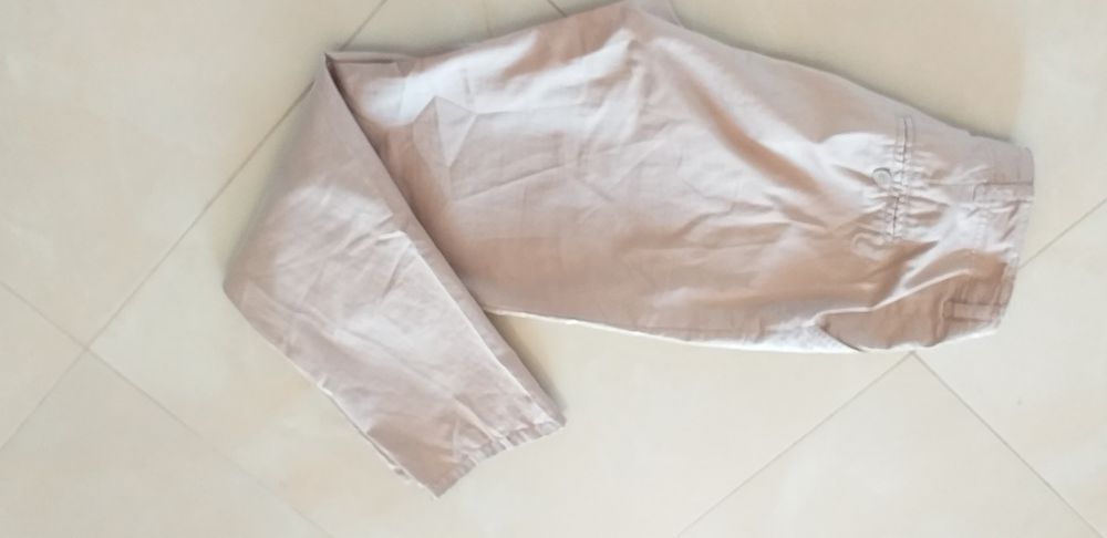 Spodnie z bawełny 46