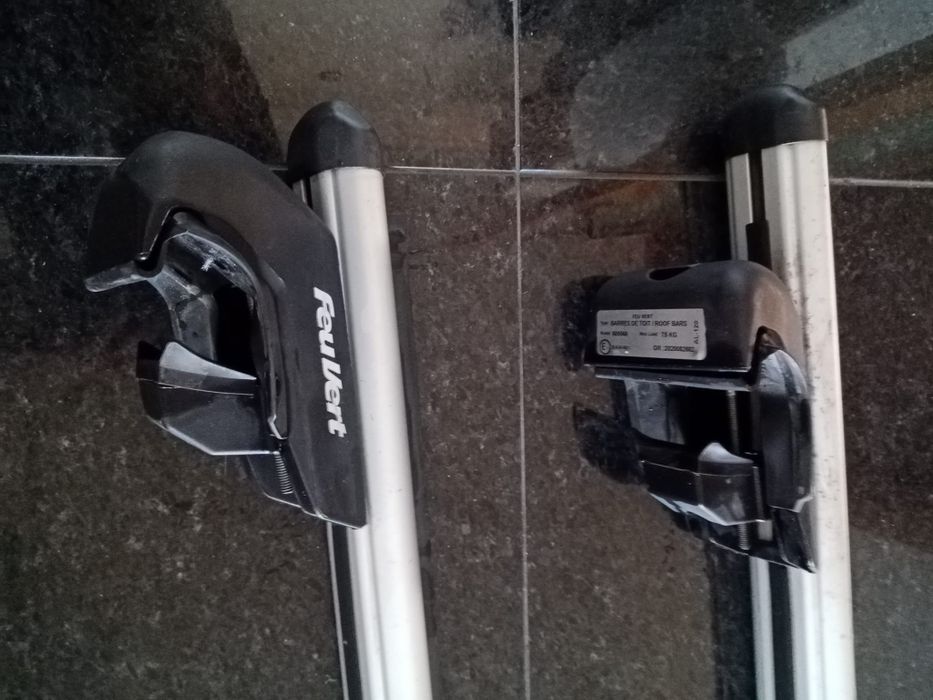 Barras de tejadilho em alumínio Feu Vert al135