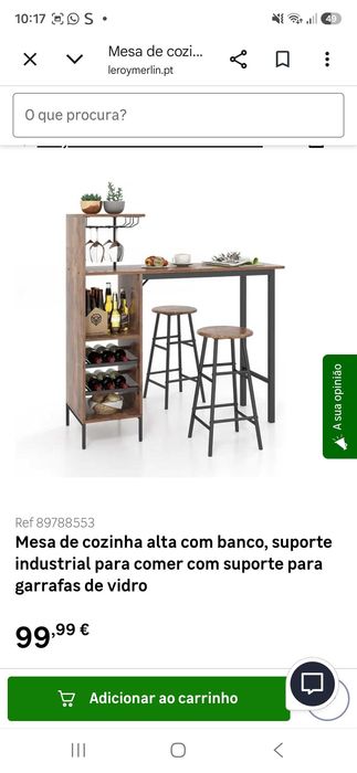 Mesa para cozinha