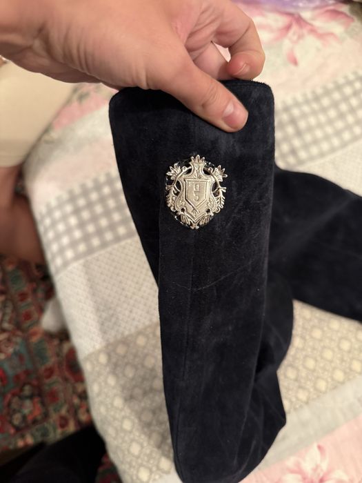 Сапоги замшевые biaggi