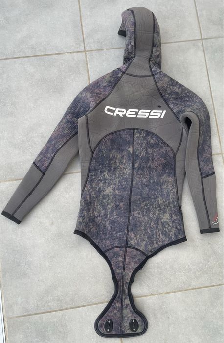 Fato de pesca submarina, cressi sepia 7/5mm