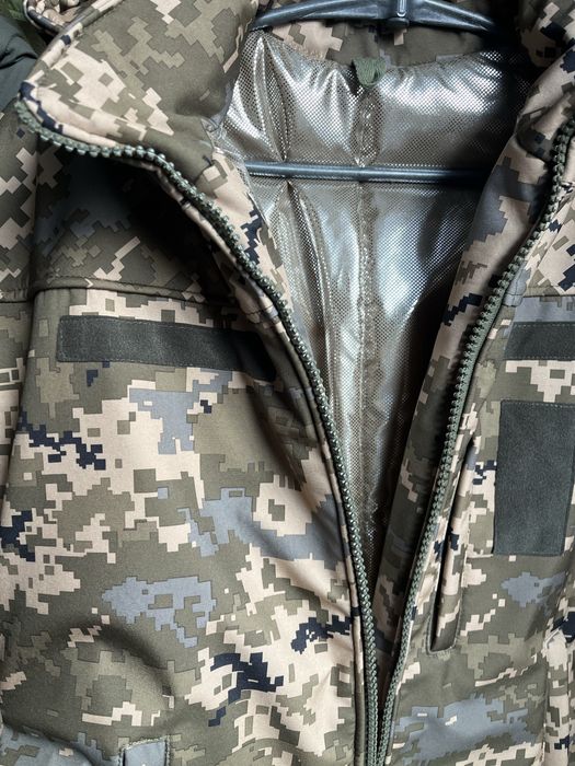 Куртка зимова, бушлат, omni heat підкладка