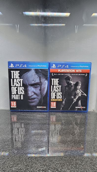 Conjunto 2X jogos The Last of Us Part I  e II 1 e 2 PS4 PlayStation 4