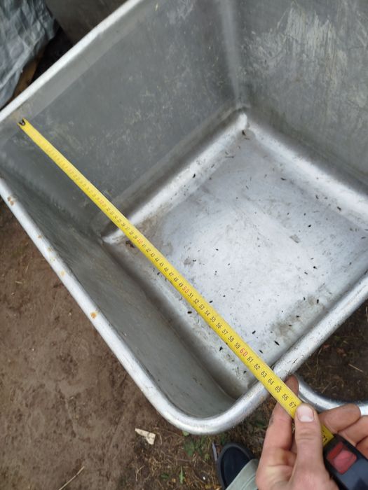 Cymber wózek nierdzewny 200l