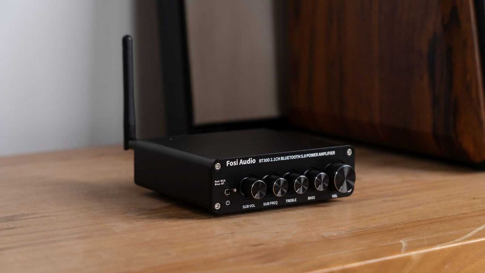 Wzmacniacz Fosi Audio BT30D 2.1 z Bluetooth 5.0