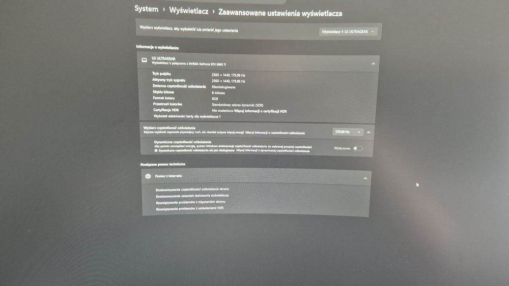 monitor LG UltraGear 180hz 2560×1440