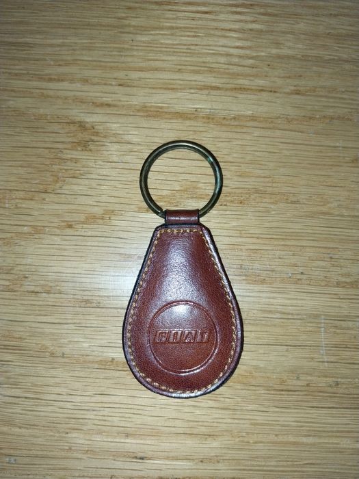 Porta Chaves Antigo em Pele - FIAT