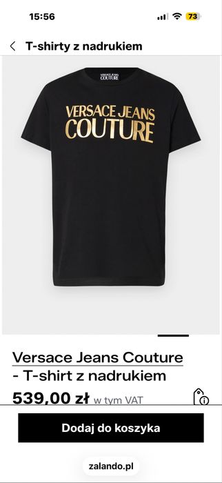 T shirty versace M-XL