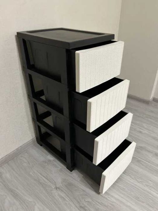 Комод пластиковий шухляди тумба полиця органайзер ящики шафа стелаж