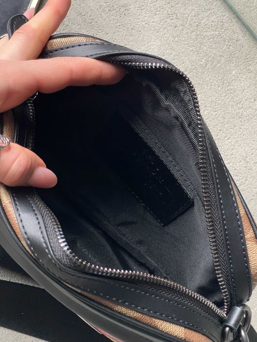 Мужская сумка Coach Graham Crossbody через плече Коуч кросс боди