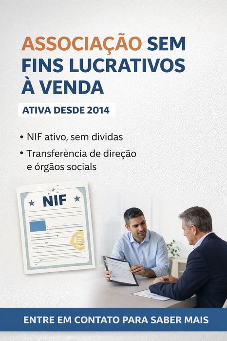 Empresa sem fins lucrativo a venda 2014
