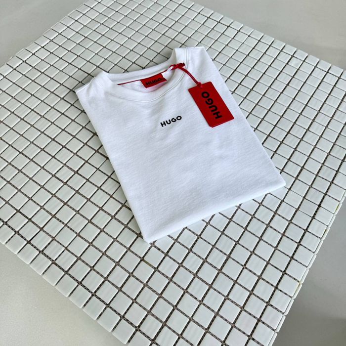 Біла чоловіча футболка Hugo Boss Original