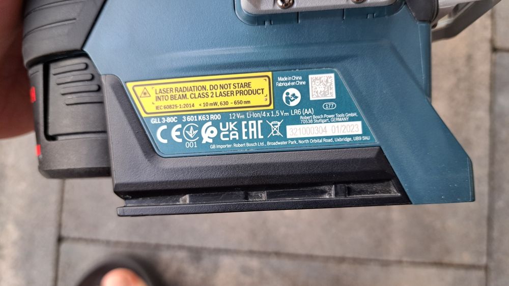 Laser krzyżowy Bosch GLL 3-80C