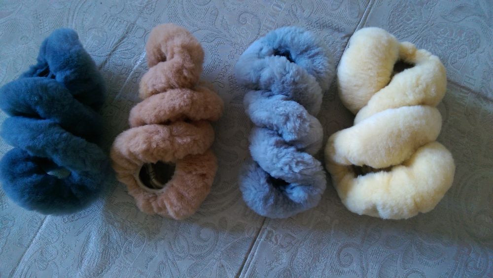 Оплётка Обплетення чехол на руль авто Натуральна  Овчина