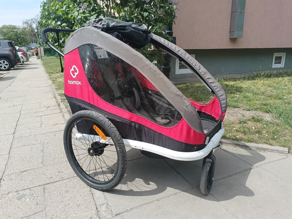 Wózek/ przyczepka rowerowa Hamax ixplorer  2 osobowa