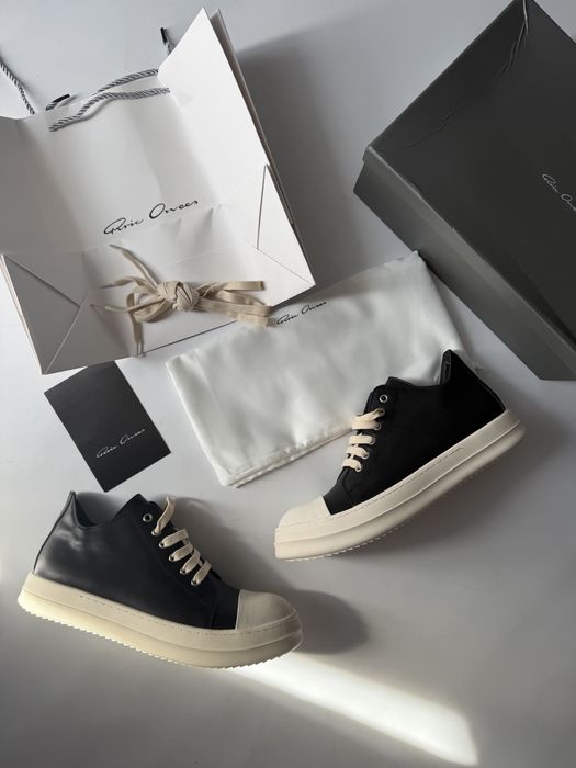 БЕЗ ПРЕДОПЛАТ‼️ Кросівки Rick Owens 45 high low / Кроссовки Рик Овенс, новые!