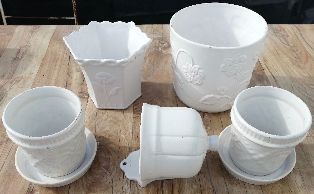 conjunto de vasos brancos64551034470402122