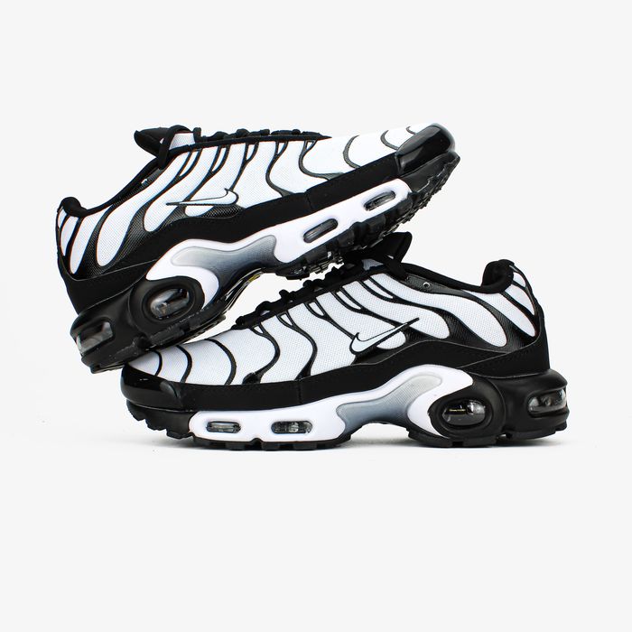 Кроссовки Nike Air Max Plus TN Ultra White Black Найк Аир Макс М-162