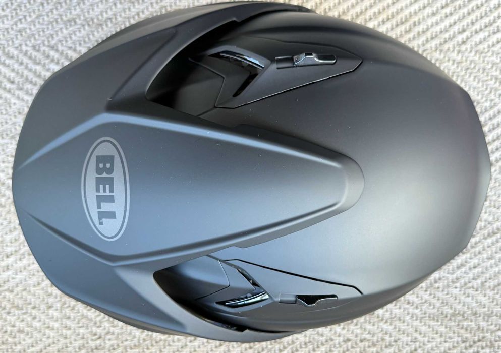 Capacete BELL MAG-9 Preto MATE + SENA Intercomunicador