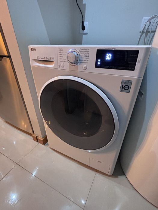 Maquina de lavar e secar LG
