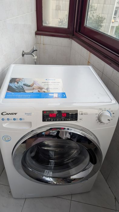 Máquina de lavar ropa candy (10 Kg 1600rpm) com garantia