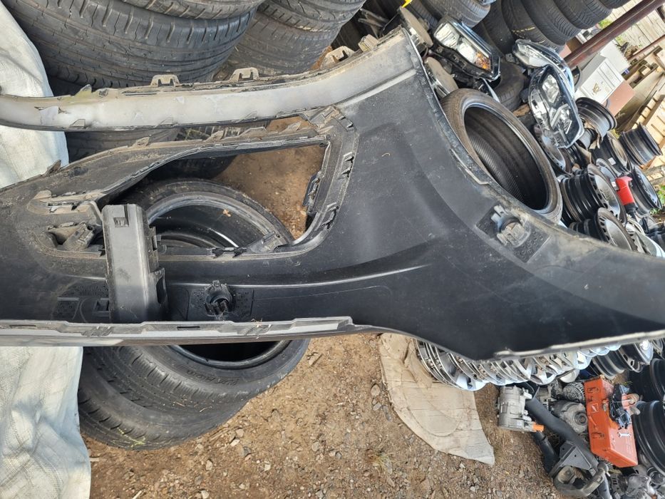 Zderzak vw golf Vll lift siwy