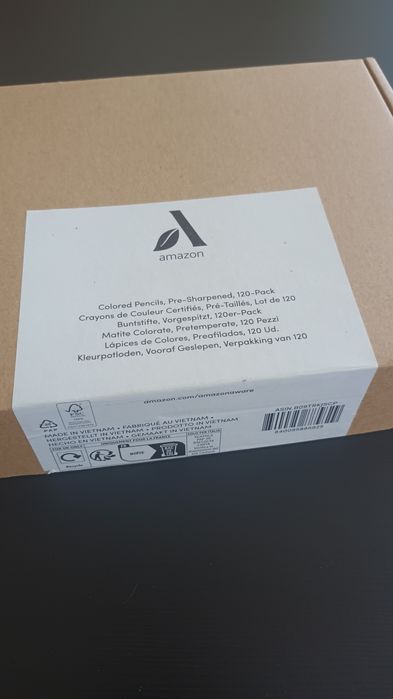 Caixa 120 Lápis de Cor Amazon Aware (Novos / Por Estrear)