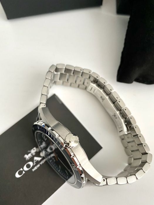 Чоловічий годинник на подарунок чоловіку подарок парню часы Coach