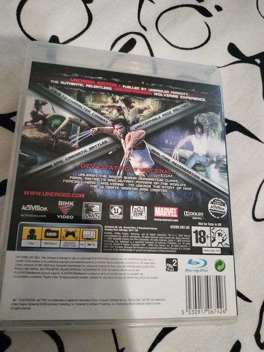 X-Men Origins Wolverine - Jogo PlayStation 3 (PS3)