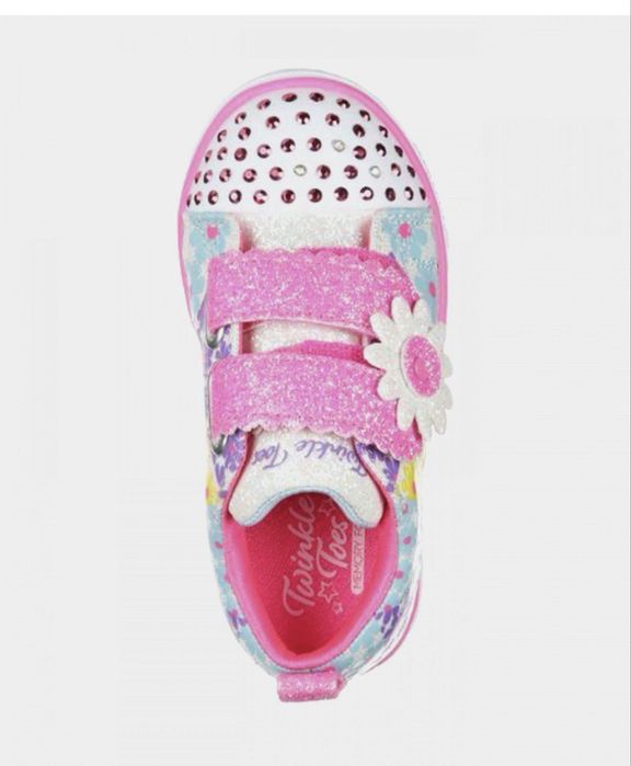 Дитячі кеди/мокасини/сандалі/босоніжки/крокси/шльоп skechers з мигалками світять р 23 устілка 14-15 см chicco