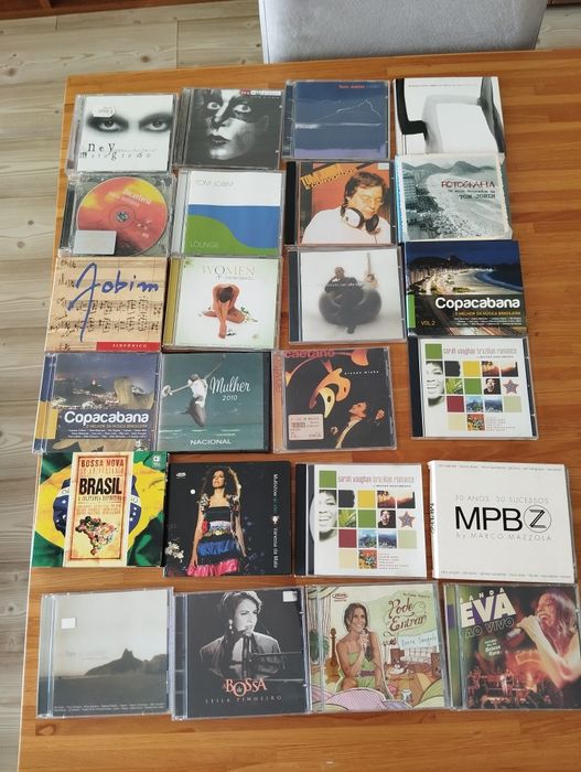 71 CDs de musica brasileira