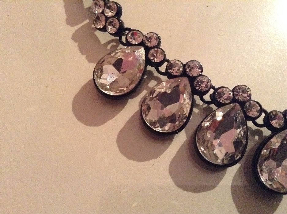 Colar cristais zara