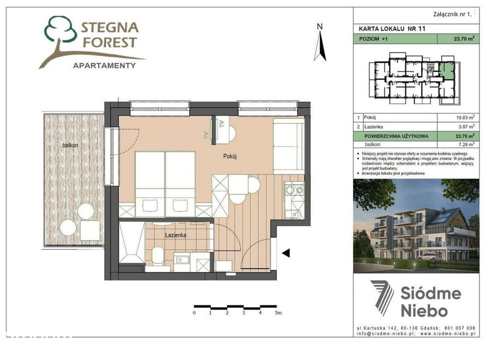 Apartament w Stegnie | M11