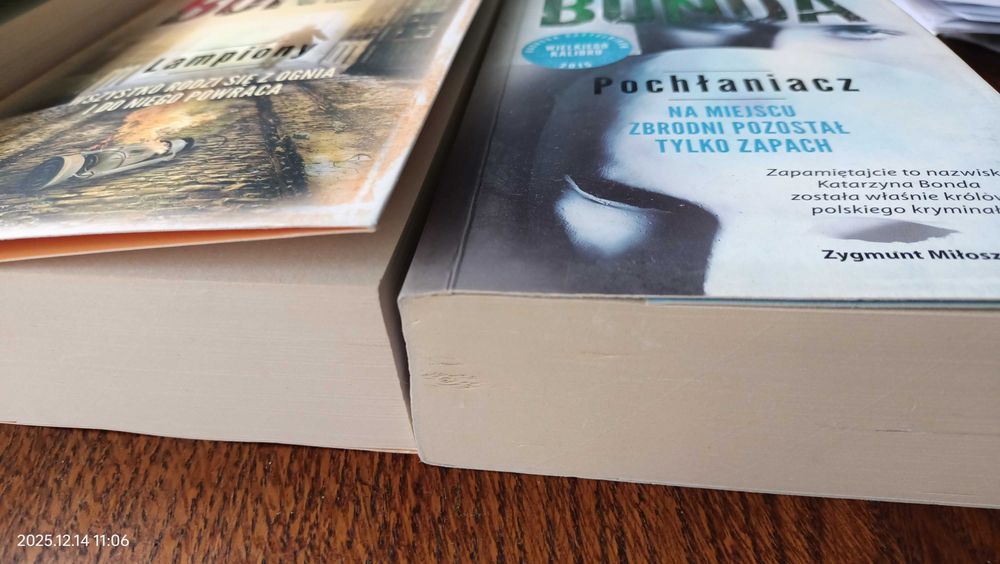 Bonda książki  z dedykacją