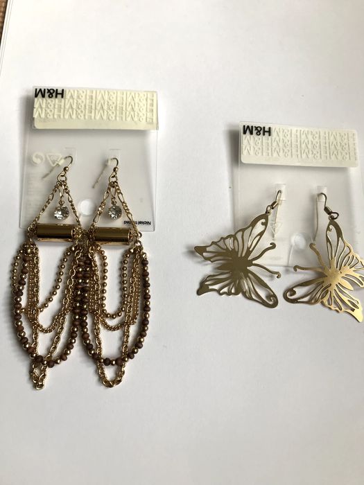 H&M kolczyki damskie  nowe
