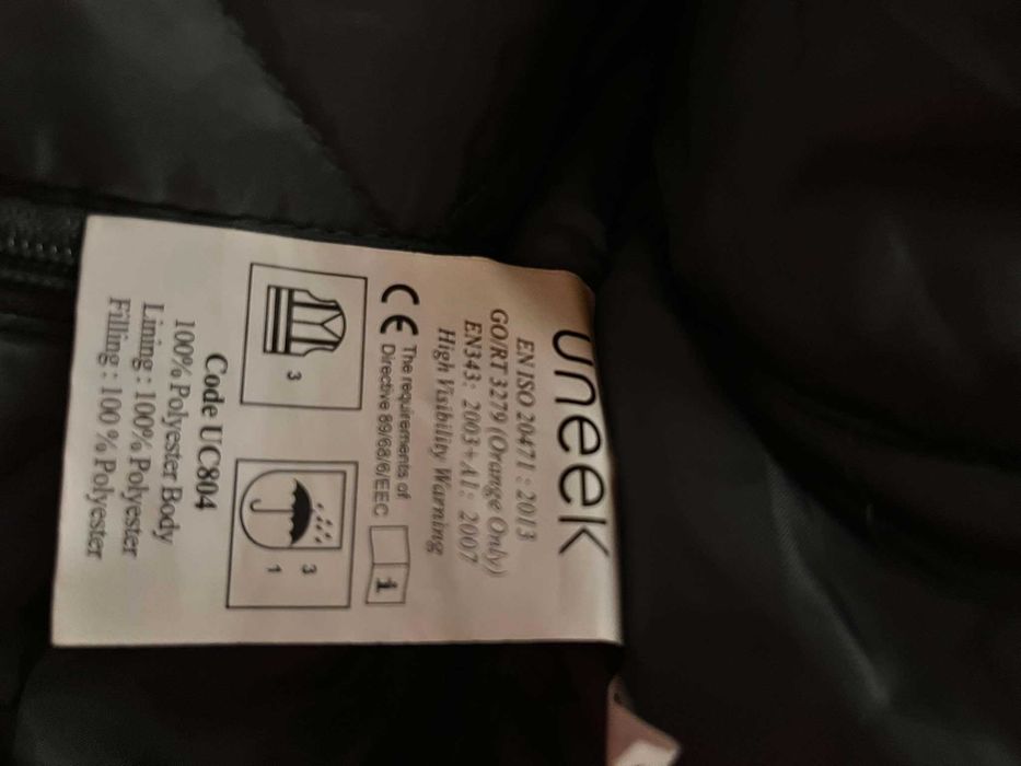 Kurtka robocza ostrzegawcza odblaskowa